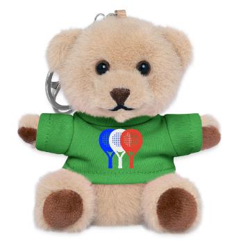 padel-france2 - Teddy Keyring - green - Front
