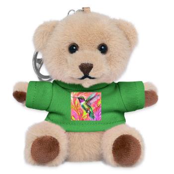 Kolibri - Teddy Schlüsselanhänger - Grün - Vorne