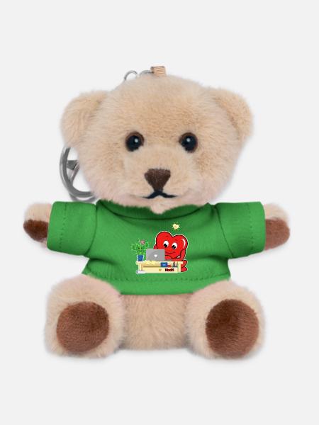 Mucki Home-Office - Teddy Schlüsselanhänger - Grün