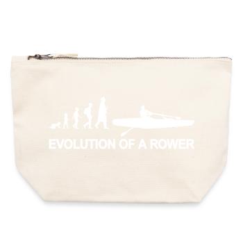 Child to rower Evolution - Canvas Zip Pouch 22 x 23 cm - nature - Front