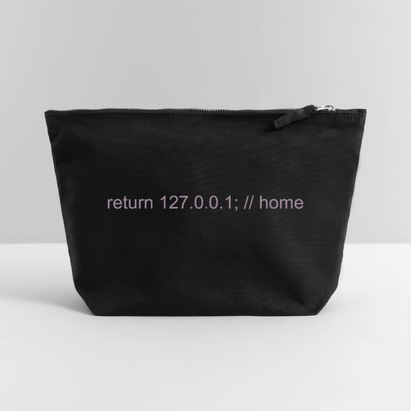 Programmer Nerd IT Joke Developer Home Canvas Zip Pouch 22 x 23 cm