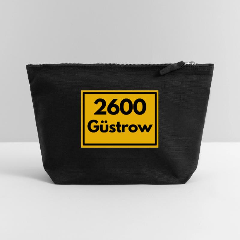 OLD POSTCODE ZIP CODE 2600 GÜSTROW RENAISSANCE Canvas Zip Pouch 22 x 23 cm