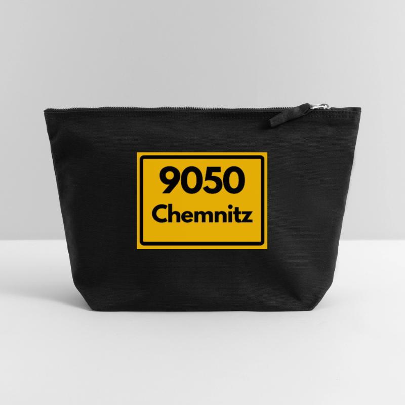 9050 CODE POSTAL SAXE CHEMNITZ ANCIEN CODE POSTAL ÉTAT FÉDÉRAL Pochette zippée en toile 22 x 23 cm