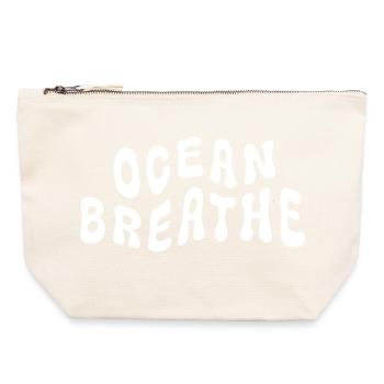 Sea air - Canvas Zip Pouch 22 x 23 cm - nature - Front