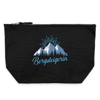 Climber - Canvas Zip Pouch 22 x 23 cm - black - Front