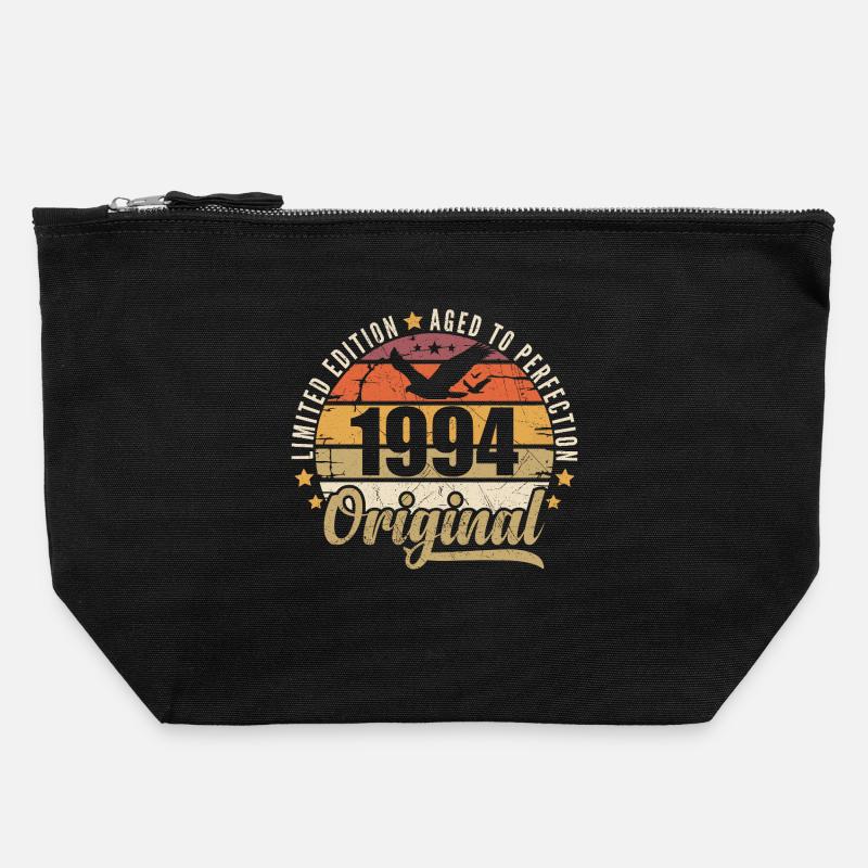 1994 Birthday Gift 1994 Original 1994 - Canvas Zip Pouch 22 x 23 cm - black