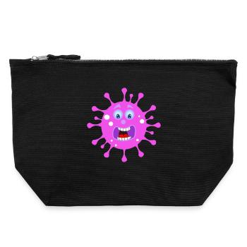 DÉTRUIRE CORONA CORONA BUSTERS VERNIETIG - Pochette zippée en toile 22 x 23 cm - noir - Devant