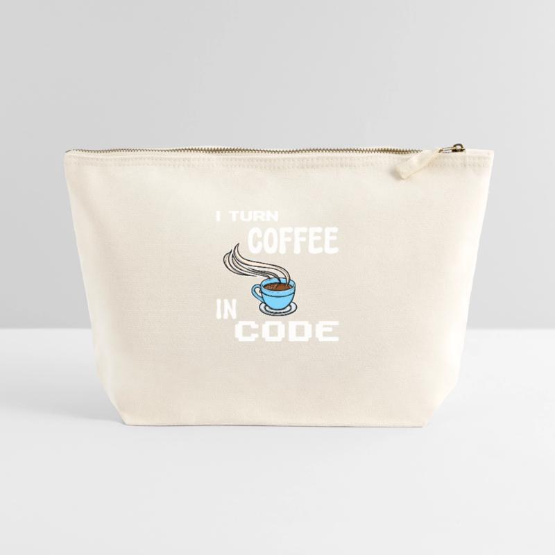Developer Computerfreak Statement Programmierer Canvas Reißverschluss-Täschchen (22 x 23 cm)