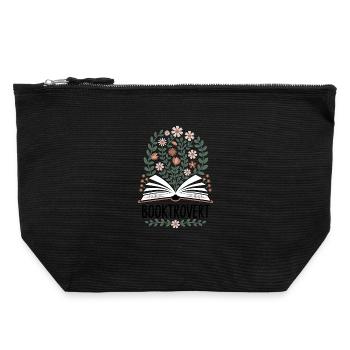 Blossom Harvest Book Magic - Canvas Zip Pouch 22 x 23 cm - black - Front
