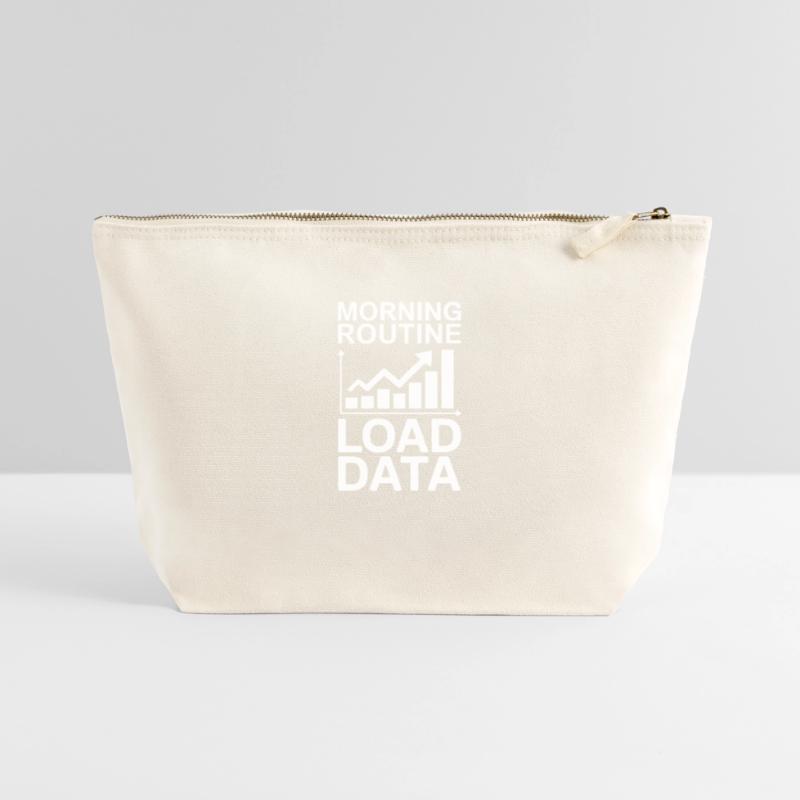 Data Analyst Saying Funny Data Analyst Gift Canvas Zip Pouch 22 x 23 cm