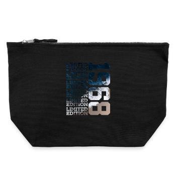 LIMITED EDITION 1968 58 YEARS 58TH BIRTHDAY - Canvas Zip Pouch 22 x 23 cm - black - Front