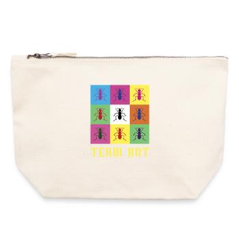 Team Ant - Canvas Zip Pouch 22 x 23 cm - nature - Front