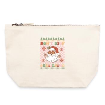Ugly Christmas Sweater - Canvas Zip Pouch 22 x 23 cm - nature - Front