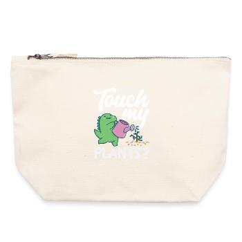 Garten- Und Pflanzenliebhaber Geschenke - Canvas Reißverschluss-Täschchen (22 x 23 cm) - Naturweiß - Vorne