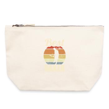 Funny Baker - Canvas Zip Pouch 22 x 23 cm - nature - Front