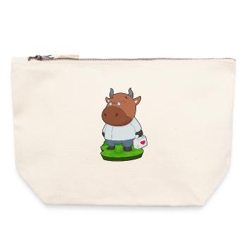 Trousse de premiers secours Bull Doctor - Pochette zippée en toile 22 x 23 cm - blanc naturel - Devant