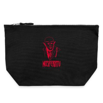 Nosferatu the Vampire (Red) - Canvas Zip Pouch 22 x 23 cm - black - Front