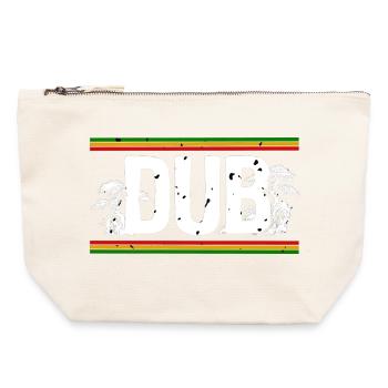 Dub Roots Reggae Forest - Canvas Zip Pouch 22 x 23 cm - nature - Front