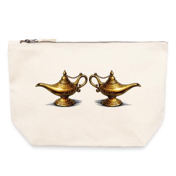 Golden Oil Lamps - Canvas Zip Pouch 22 x 23 cm - nature - Front