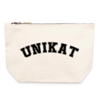 Unique piece - Canvas Zip Pouch 22 x 23 cm - nature - Front