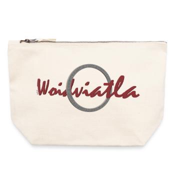 Woidviatla Ring - Canvas Zip Pouch 22 x 23 cm - nature - Front