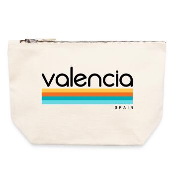 Valencia - Spain - Spain - España - Canvas Zip Pouch 22 x 23 cm - nature - Front