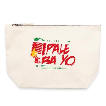 LOGO PBY EDITION DRAPEAU 971 GUADELOUPE - Pochette zippée en toile 22 x 23 cm - blanc naturel - Devant