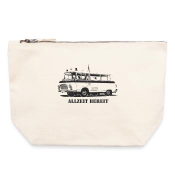 Barkas - B1000 - Ambulance - Pochette zippée en toile 22 x 23 cm - blanc naturel - Devant
