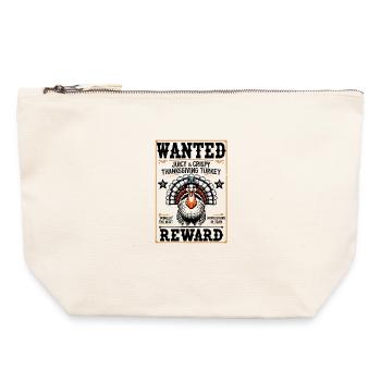 Western Turkey Rewind Illustrated Poster - Canvas Zip Pouch 22 x 23 cm - nature - Front