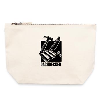 Roofing Tools - Canvas Zip Pouch 22 x 23 cm - nature - Front