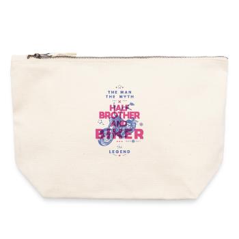 Mythical Wheel of the Legend - Canvas Zip Pouch 22 x 23 cm - nature - Front