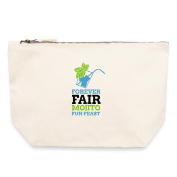 Forever Mojito Feast - Canvas Zip Pouch 22 x 23 cm - nature - Front