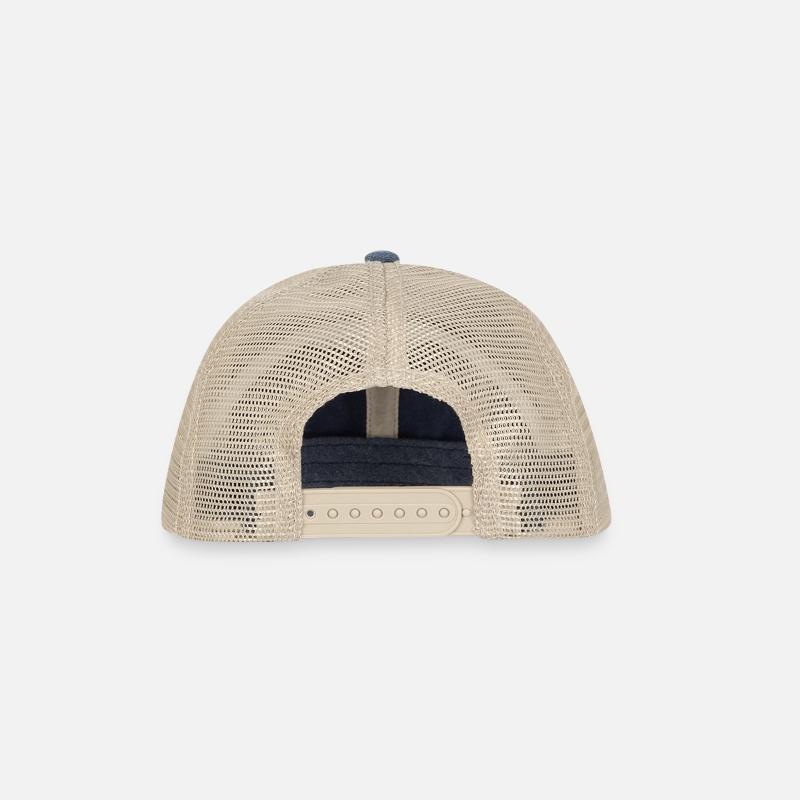 Sunflower embroidered Vintage Trucker cap