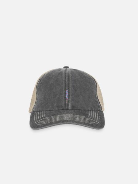 Eis am Stiel - Vintage Trucker Cap - Vintage Schwarz/Steingrau