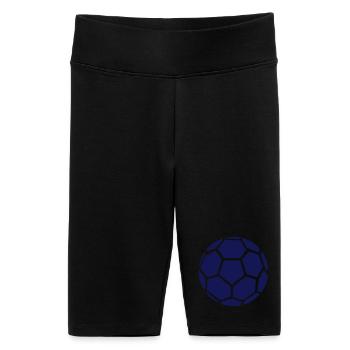 Handball - Short cycliste taille haute Femme - noir - Devant