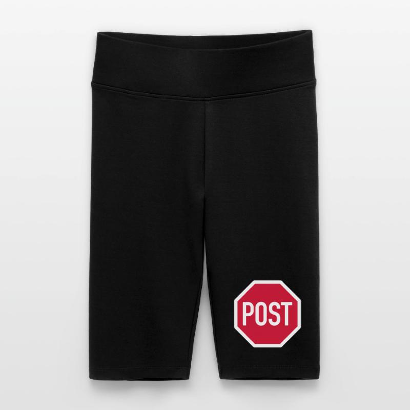 post oder stop? Frauen High Waist Bikershorts