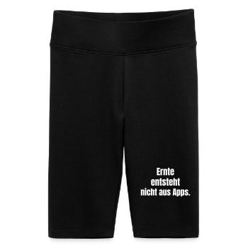 Harvest ne vient pas des applications. - Short cycliste taille haute Femme - noir - Devant