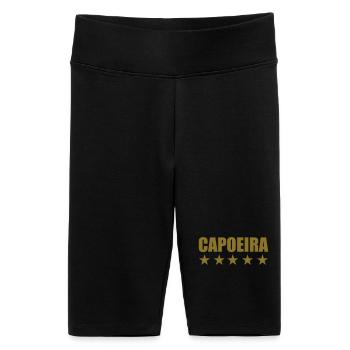 Capoeira - Fighting - Dance - Women's High-waist bike Shorts - black - Front