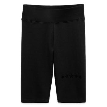 tatouage star - Short cycliste taille haute Femme - noir - Devant