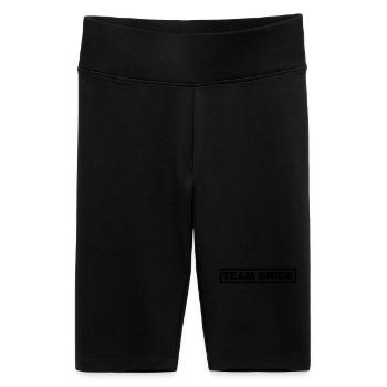 Équipe Bride - Short cycliste taille haute Femme - noir - Devant