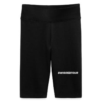 Pavillon suisse Suisse - Short cycliste taille haute Femme - noir - Devant
