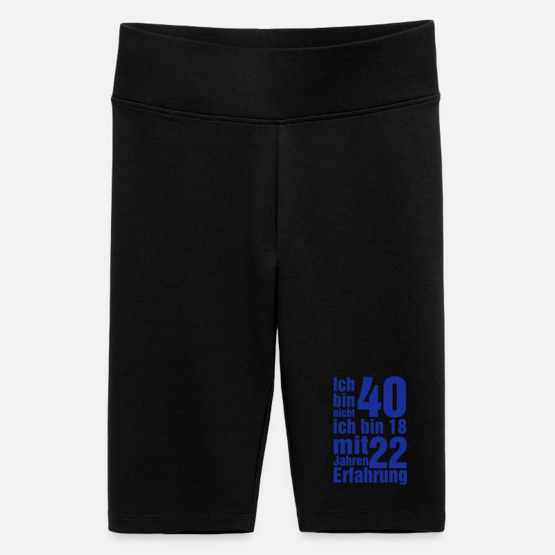 22 ans d'expérience - Short cycliste taille haute Femme - noir