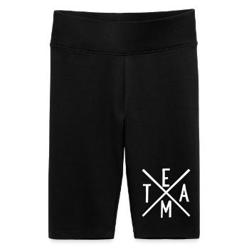 Équipe - Short cycliste taille haute Femme - noir - Devant