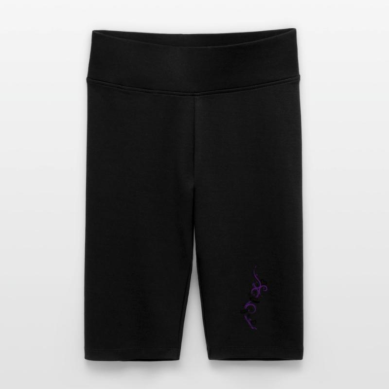 Eheringe, Hochzeit, Ehe, zwei Ringe Frauen High Waist Bikershorts