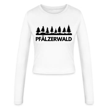 Arène de la forêt du Palatinat - Manches longues slim fit Femme - blanc - Devant - AI Model Female 172 light (172cm)