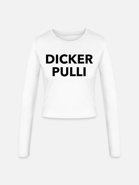 Dicker Pulli - Frauen Slim Fit Langarmshirt - Weiß