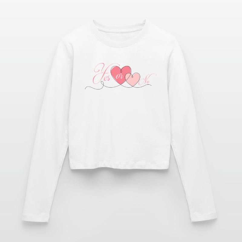 JA ODER NEIN Frauen Slim Fit Langarmshirt