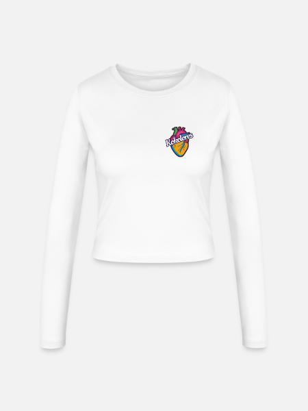 Kokolores - Frauen Slim Fit Langarmshirt - Weiß