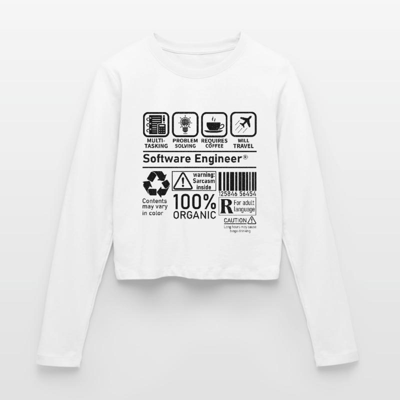 software engineer multi tasking problem solving Frauen Slim Fit Langarmshirt