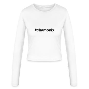 CHAMONIX France Frankreich - Manches longues slim fit Femme - blanc - Devant - AI Model Female 172 light (172cm)